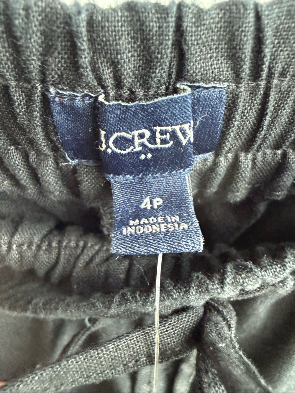 J. Crew Black Drawstring Jogger Pants - Picture 4 of 5